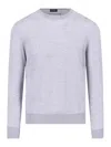 Z Zegna Wool Sweater In Grey