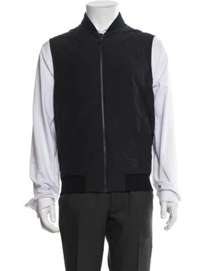 Pre-owned Z Zegna Wool Vest In Blue