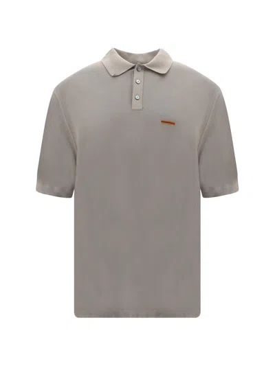 Z Zegna Zegna Maglia Short In Grey