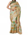 Zaalima Fashion Multicolor Bandhani Georgette Saree In Multi