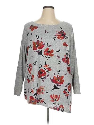 Pre-owned Zac & Rachel 3/4 Sleeve T-shirt In Gray
