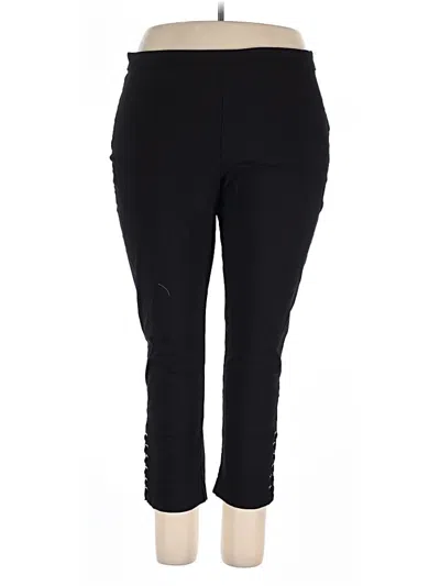 Pre-owned Zac & Rachel Active Pants In Black