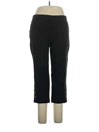 Pre-owned Zac & Rachel Active Pants In Black
