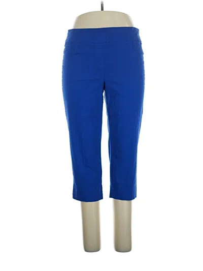 Pre-owned Zac & Rachel Active Pants In Blue