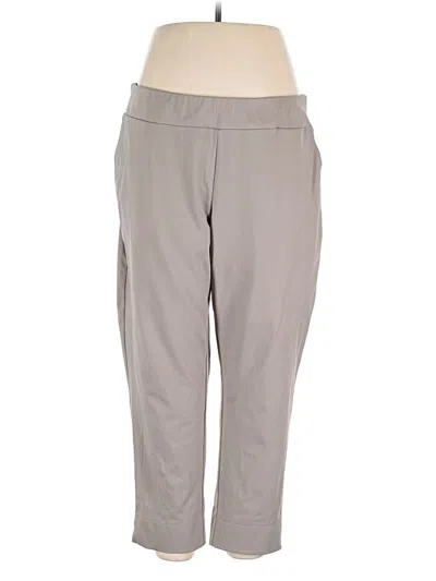 Pre-owned Zac & Rachel Active Pants In Gray