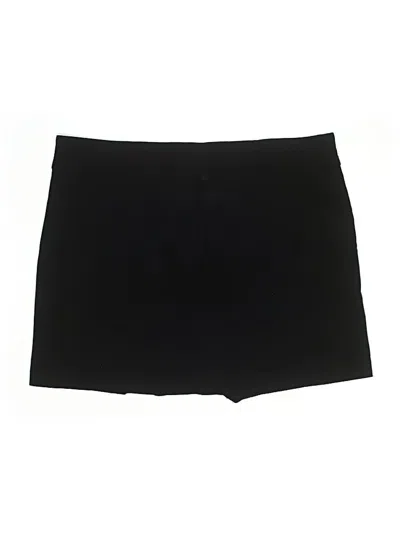 Pre-owned Zac & Rachel Active Skort In Black