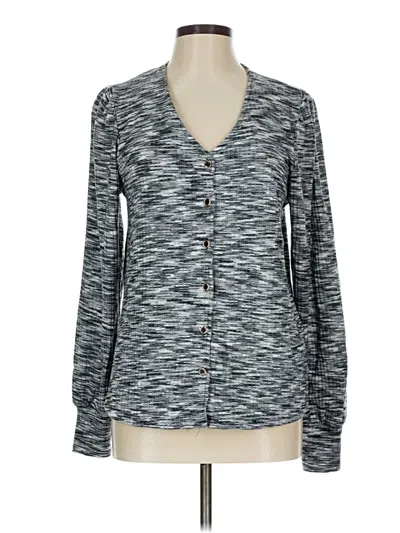 Pre-owned Zac & Rachel Cardigan Sweater In Gray