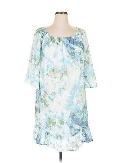 Pre-owned Zac & Rachel Casual Dress In Blue