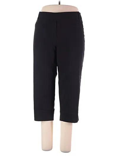 Pre-owned Zac & Rachel Casual Pants In Black