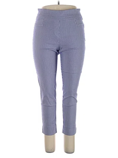 Pre-owned Zac & Rachel Casual Pants In Blue