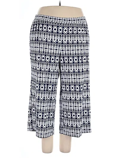 Pre-owned Zac & Rachel Casual Pants In Blue