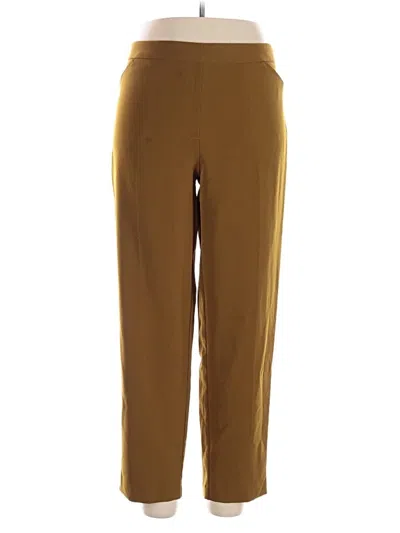 Pre-owned Zac & Rachel Casual Pants In Brown