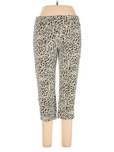 Pre-owned Zac & Rachel Casual Pants In Gold