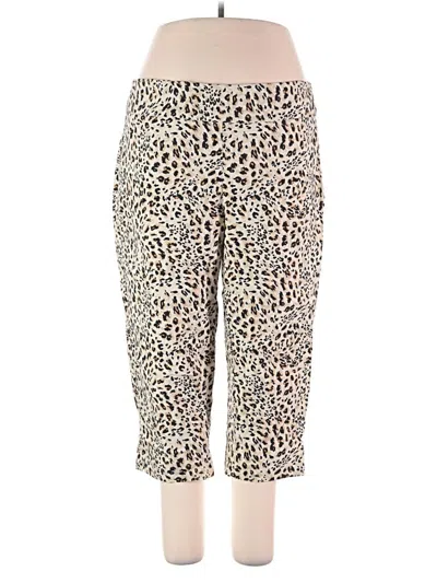 Pre-owned Zac & Rachel Casual Pants In Tan