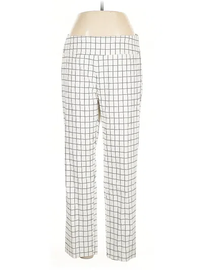 Pre-owned Zac & Rachel Casual Pants In White