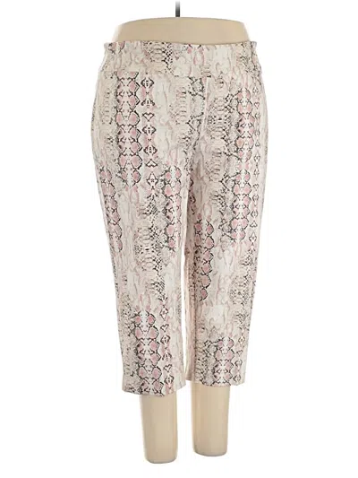Pre-owned Zac & Rachel Casual Pants In White