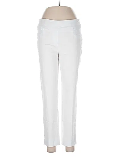 Pre-owned Zac & Rachel Casual Pants In White