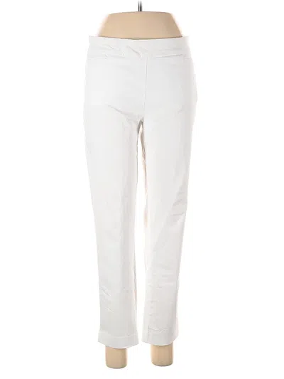 Pre-owned Zac & Rachel Casual Pants In White