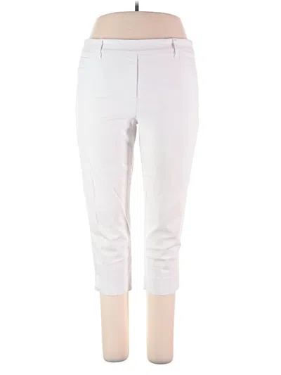 Pre-owned Zac & Rachel Casual Pants In White