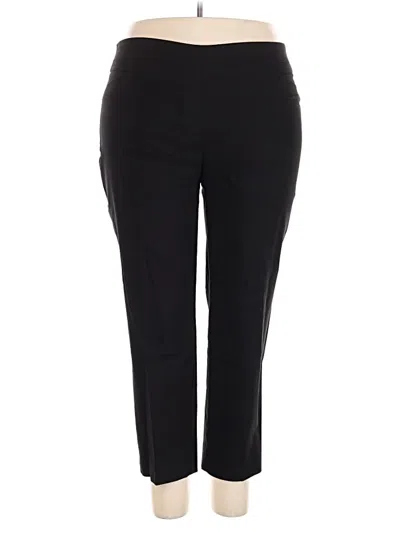 Pre-owned Zac & Rachel Dress Pants In Black