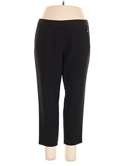 Pre-owned Zac & Rachel Dress Pants In Black