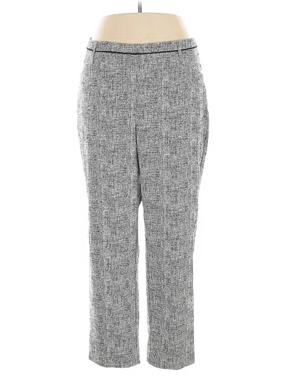 Pre-owned Zac & Rachel Dress Pants In Gray
