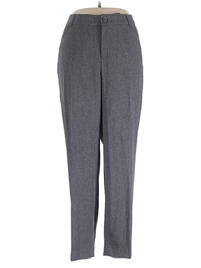Pre-owned Zac & Rachel Dress Pants In Gray