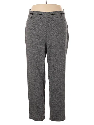 Pre-owned Zac & Rachel Dress Pants In Gray