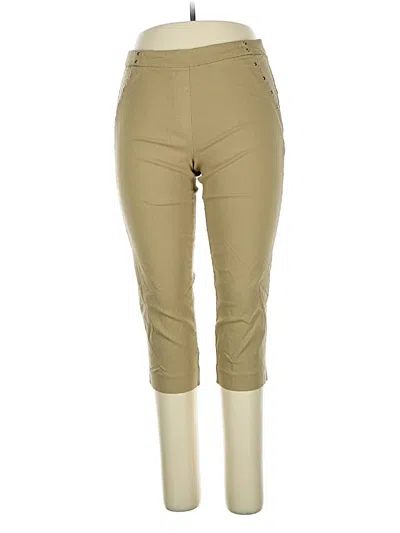 Pre-owned Zac & Rachel Khaki Pant In Brown