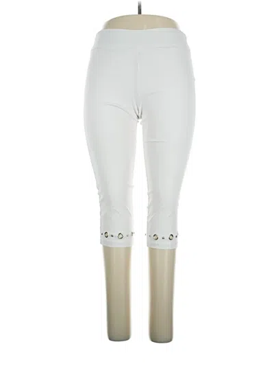 Pre-owned Zac & Rachel Leggings In Ivory