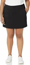 Zac & Rachel Millennium Pull-on Skort In Black In Black