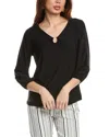 Zac & Rachel Miss Knit Top In Black