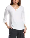 Zac & Rachel Miss Knit Top In White