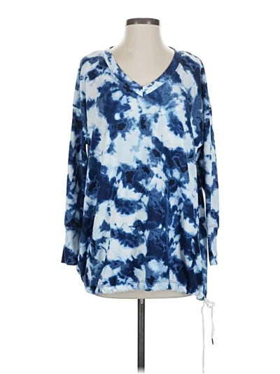 Pre-owned Zac & Rachel Pullover Sweater In Blue