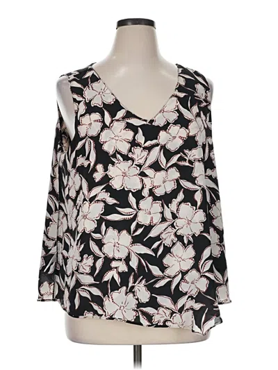 Pre-owned Zac & Rachel Sleeveless Blouse In Black