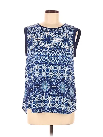 Pre-owned Zac & Rachel Sleeveless T-shirt In Blue