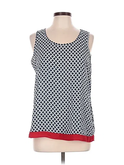 Pre-owned Zac & Rachel Tank Top Red Square Neckline Tops