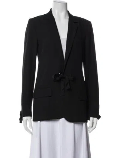 Pre-owned Zac Posen Blazer In Blue