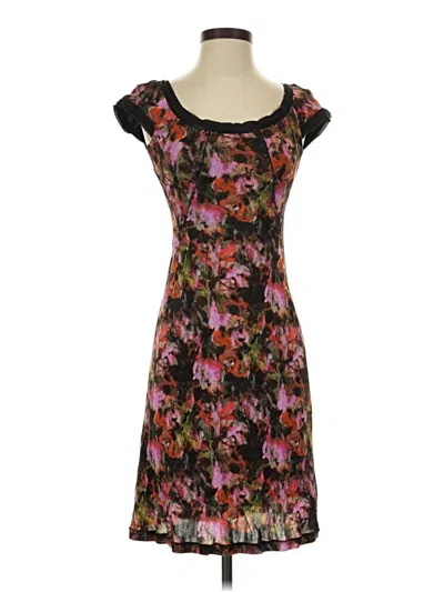 Pre-owned Zac Posen Casual Dress In Brown