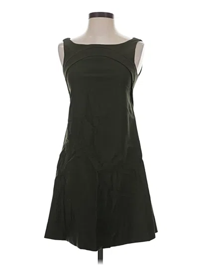 Pre-owned Zac Posen Casual Dress In Green
