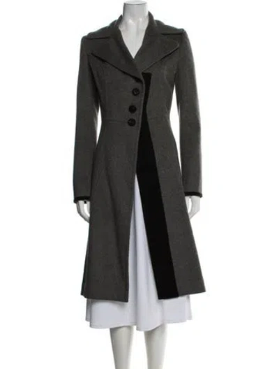 Pre-owned Zac Posen Coat In Green