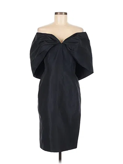 Pre-owned Zac Posen Cocktail Dress In Black