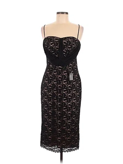 Pre-owned Zac Posen Cocktail Dress In Black