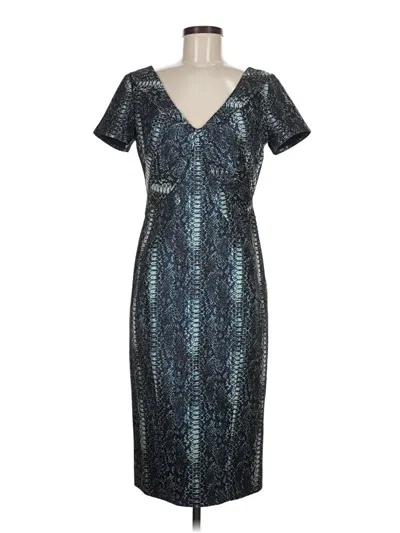 Zac Posen Cocktail Dress In Teal