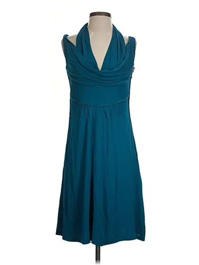 Pre-owned Zac Posen Cocktail Dress In Teal