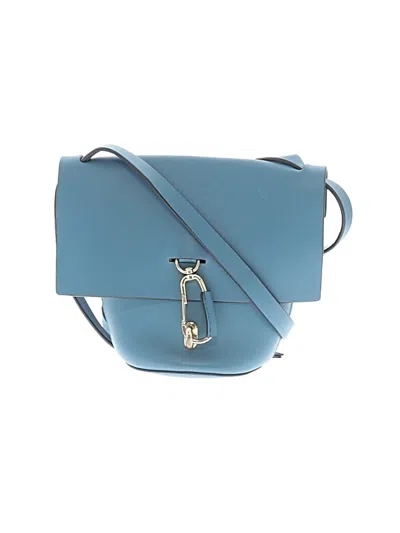 Pre-owned Zac Posen Crossbody Bag In Blue
