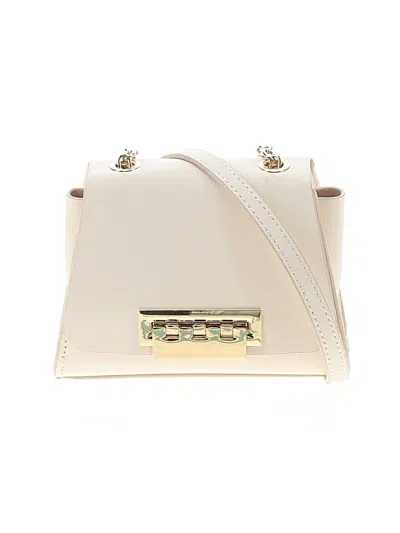 Pre-owned Zac Posen Crossbody Bag In Ivory