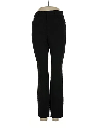 Pre-owned Zac Posen Dress Pants In Black