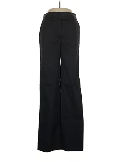 Pre-owned Zac Posen Dress Pants In Black