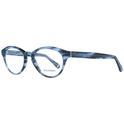 Zac Posen Ladies' Spectacle Frame  Zeve 49bl Gbby2 In Blue